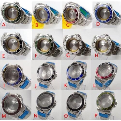 High Quality Fit NH35 Automatic Movement 40mm Watch Case Watch Bracelet Sapphire Glass