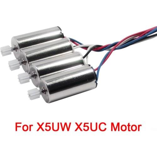 X5UW Spare Part X5UW Motor Engine Replacement for Syma X5UW X5UC RC Drone Quadcopter Motor A Motor B Toy Heli Motor Accessory