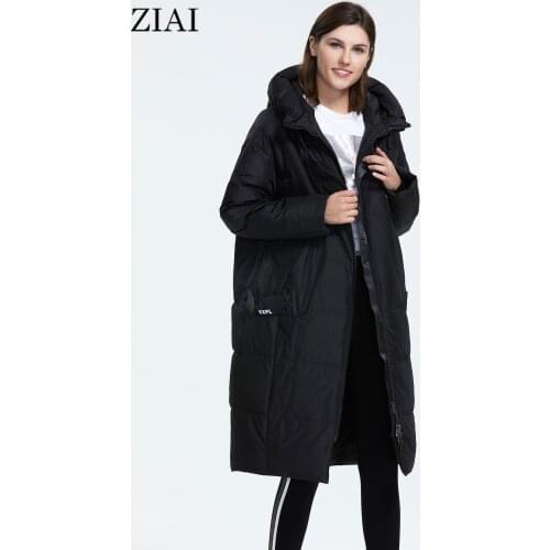 Ziai Women's Black Down Jackets