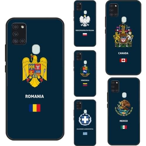 Greece Poland Venezuela Flag For Samsung A71 A51 A11 A31 A41 A21S A20e A50 A70 A40 A10 A02S A12 A32 A42 A52 A72 Cover
