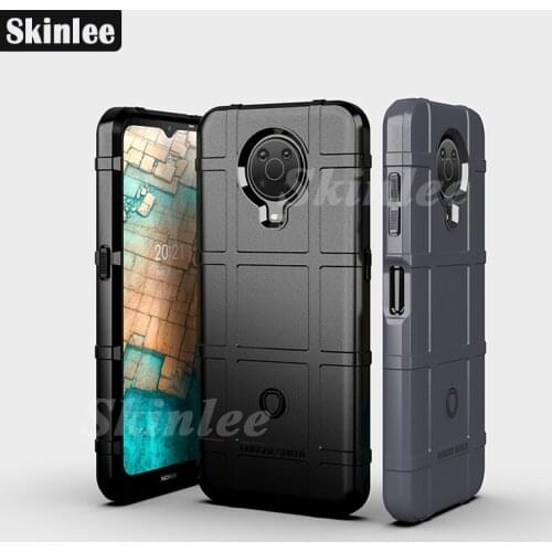 Skinlee Case For Nokia G10 Military Protect Rugged Shield Silicone Phone Cover For Nokia G20