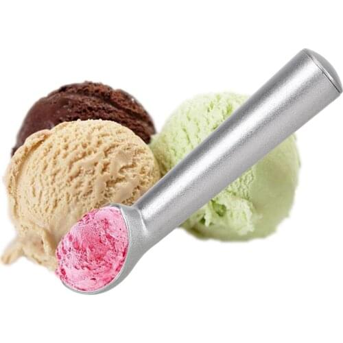 HILIFE Ice Ball Maker Aluminium Alloy Ice Cream Scoop Non-Stick Anti-Freeze Frozen Yogurt Cookie Dough Ball Spoon