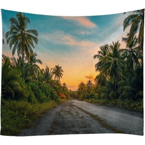 Natural LandscapeTapestry Wall Hanging Cloth Bed Spread Beach Towel Table Cloth Yoga Mat House Decoration Living Room Decoration