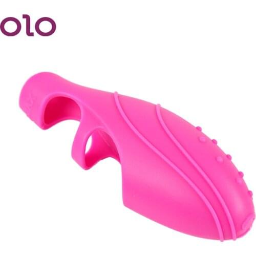 OLO Finger Vibrator Dancing Finger Shoe Clitoris Stimulator G Spot Massage Sex Toys for Woman Masturbation Erotic Toys