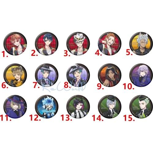 Twisted-Wonderland original anime figure badge