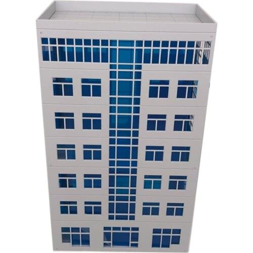 Outland Models Modern Office Building for Diorama 1:64