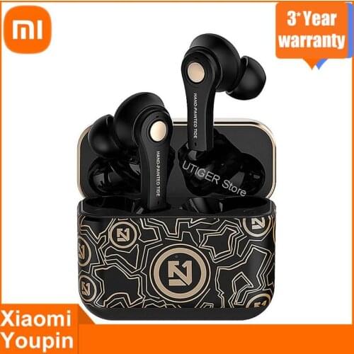Xiaomi TWS Bluetooth 5.0 Earphones Stereo Earbud Wireless Bluetooth Earphones Mic Charging box Headphones For all smartphones