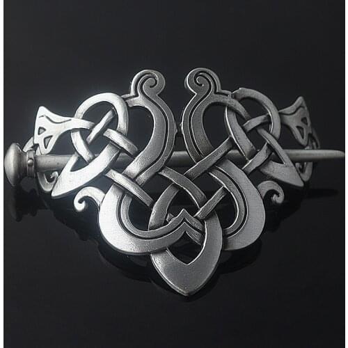 Vintage Norse Vikings Hairpins Knot Clips High Quality Nordic Mythology Hair Clip For Women Wedding Haircut Dropshipping