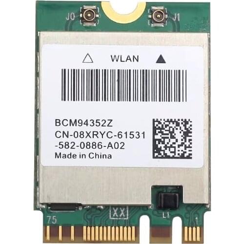 Broadcom BCM94352Z NGFF 802.11AC 867Mbps Bluetooth 4.0 WIFI Card for Hackintosh