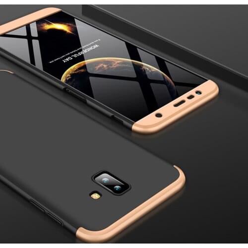 3in1 Full Body Protective Armor Case + Tempered Glass Screen Protector Shockproof Cover For Samsung Galaxy J4 Plus J415 SM-J415F