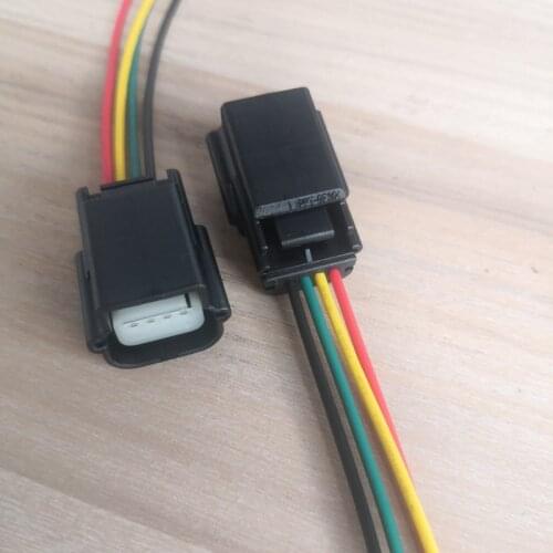 4 Pin Female Automotive Connector Keyless Entry ATS Fog Light Strobe Plug Antenna Module Sensor Plug Wire Harness Cable For Ford