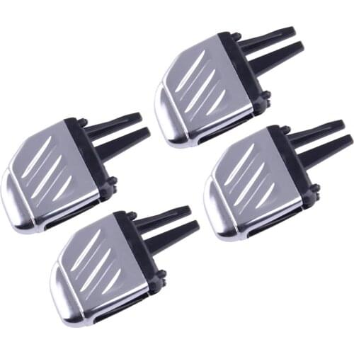 4Pcs/Set Car Interior Front AC Air Vent Outlet Tab Clip Repair Kit Fit For Land Rover Freelander 2 Accessories