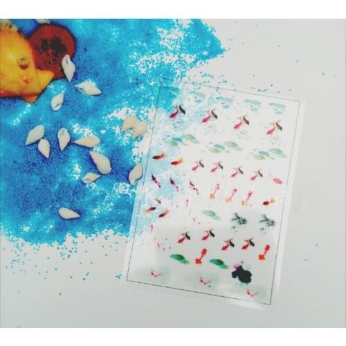 5pcs/lot Lotus and goldfish transparent material With use of epoxy Mold Making Mould Jewelry Tool filling for DIY jewelry