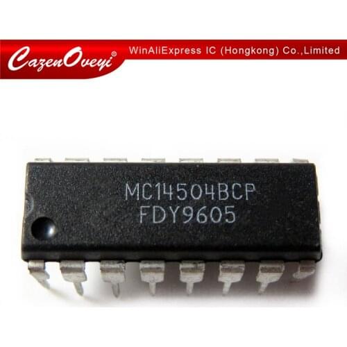 5pcs/lot MC14504BCP MC14504 DIP-16 In Stock