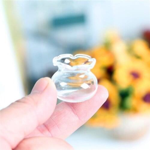 Dollhouse Accessories Miniature Food Play Scene Model Micro Landscape Decoration DIY Mini Glass Empty Cylinder Dolls Accessories