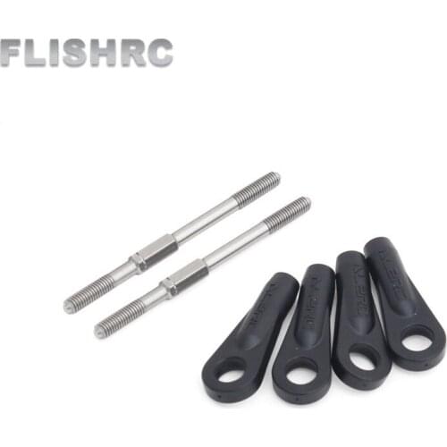 ALZRC - N-FURY T7 FBL Pros and Cons Pull Rod Set - 47.7mm NFT7-012