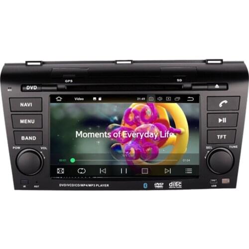 Android 8.0 Octa Core 4GB RAM Car PC DVD Head Unit with Bluetooth For Mazda 3 2004 2005 2006 2007 2008 2009 Radio Stereo Wifi