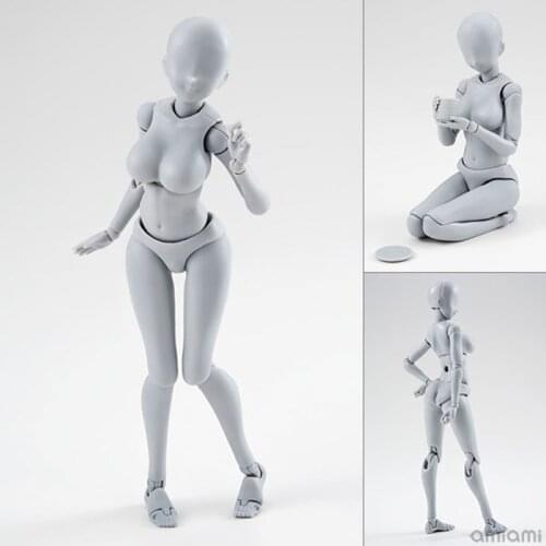 14cm body feminino Action Figure female male Toys Anime figure doll Drawing Mannequin bjd artist Art painting body model new