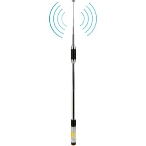 Antenna RH770 Dual Band 144/430MHz High Gain SMA-Female Telescopic Handheld Radio Antenna for Harvest Kenwood BAOFENG