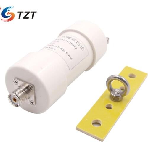 Balun 1:49 49:1 100W/300W Magnetic Ring Barron for End Fed Short wave Antenna HAM Natural Resonance Frequency 7/14/21/28MHz