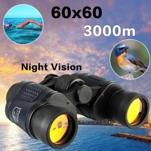 High Power HD Binoculars Telescope Optical Fixed Zoom High Clarity Night Vision Binocular For Outdoor Hunting Military Telescope