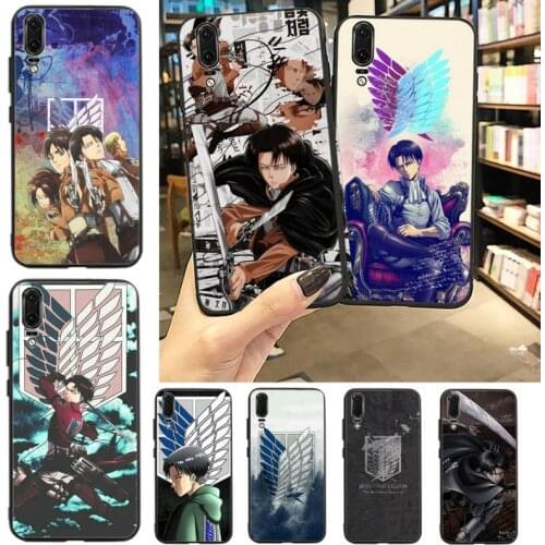 Attack On Titan Phone Case For Huawei P20 P30 P40 lite Pro P Smart 2019 Mate 10 20 Lite Pro Nova 5t