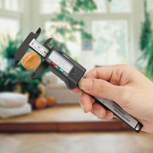 100mm 0.1mm Digital Micrometer Practical Plastic Electronic Digital Caliper with Large LCD Screen Digital Kumpas