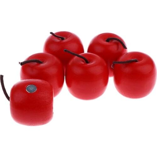 DIY Wooden Fruit Apple Tree Toy, Math Puzzles for Baby Infant Kids