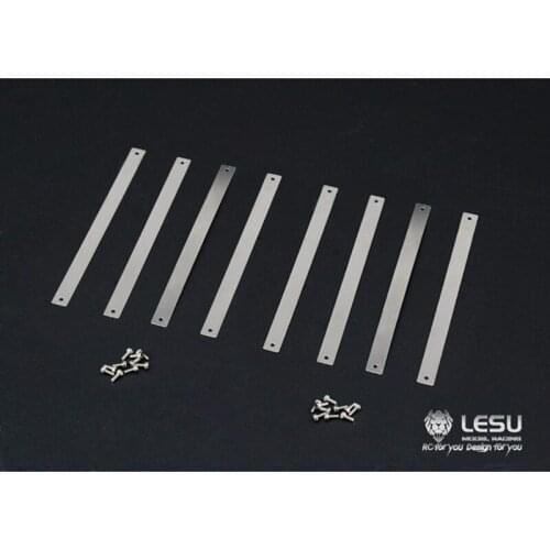 LESU Mudguard Decoration Parts Metal Strip 1/14 TMY RC SCA Tractor Truck TH04772-SMT3