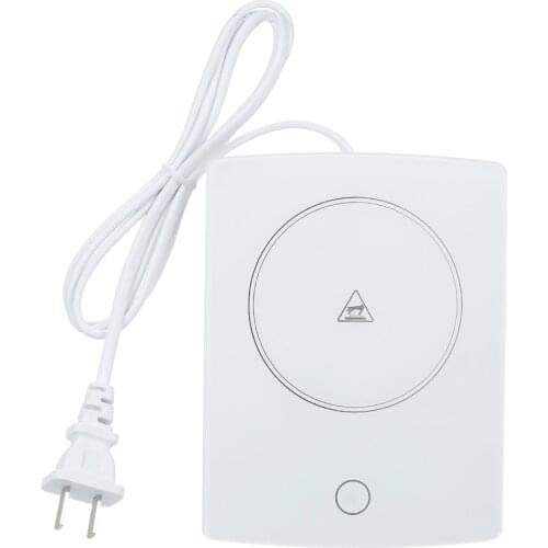 Electric Coffee Mug Warmer Water Warmer Heater Base Hot Coffee Milk Heat Insulation Plate Tea Beverage Mug Warmer for Desktop EU