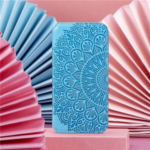 Luxury Emboss Flip Wallet Case for TCL 20 SE 2021 Leather Magnetic Card 360 Protect Cover for TCL 20 SE Case TCL 20 S E Fundas