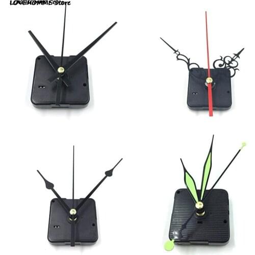 1 Set Quartz Wall Clock Mechanism Movement Repair Replacement Parts Clockwork Clock Parts Silent Clock Hands
