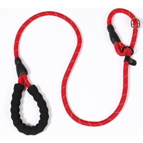 Nylon Dog Harness Leash For Medium Large Dogs Leads Pet Training Running Walking Mountain Climb collar leash Big dog Rope