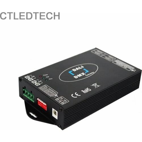 DMX512 signal to DALI signal converter DALI to DMX512 signal converter DL113
