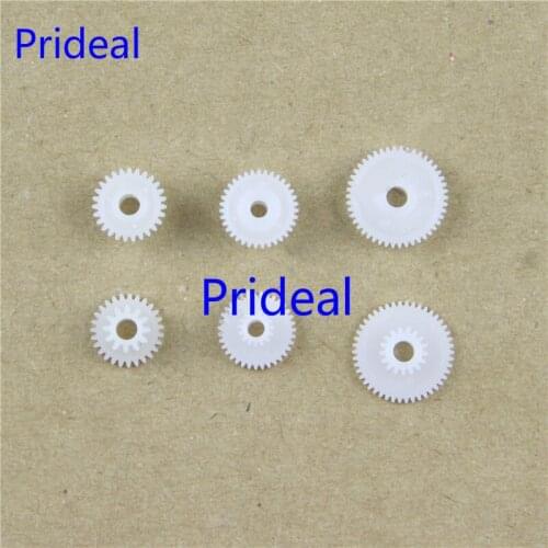 Prideal 10sets new print head paper shaft rubber roller gear for LTP01-245-01 LTP01-245-11 58MM printer paper shaft gears