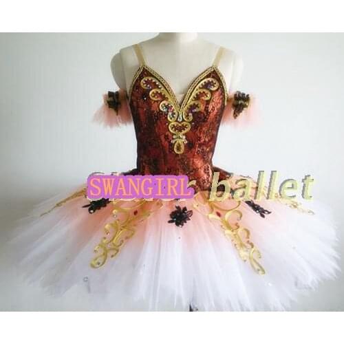 Sleep beauty professional tutu custom made fairy ballet tutu adult calssic ballet costumes flower essence nutcracker tutuSB0014