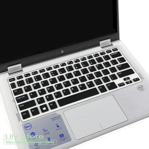 11.6 inch Silicone Keyboard film Cover skin Protector for Dell 11 3000 3160 3162 3168 3169 11.6'' Inspiron latitude Ins11-3000