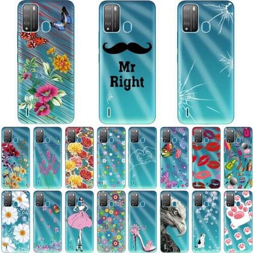 For ITEL A48 Silicone Bags Clear Soft TPU Phone Case For ITEL A48 Protector case for Funda Coque