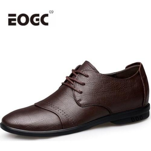 High Quality Men Shoes Natural Leather Comfort Casual Shoes Men Outdoor Non-slip Handmade Breathable Flats Shoes