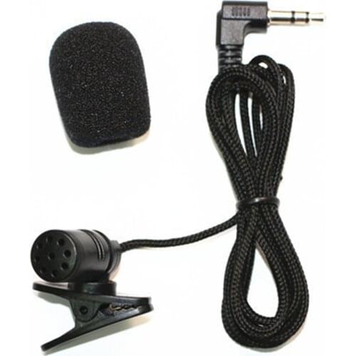 Collar Microphones Phone Microphone 3.5 mm Jack Hands-free Lapel Mini Wired MIC
