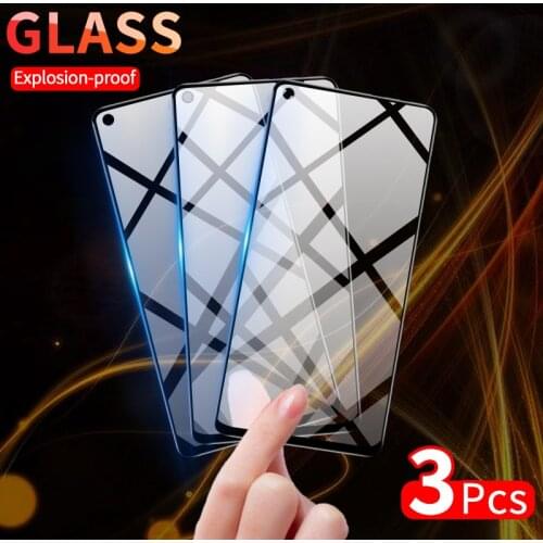 3Pcs Screen Protector Tempered Glass for Samsung Galaxy S20 FE A02 A32 A72 A52 A71 A50 A22 A12 A10S A20 A30 A70 Protective Glass