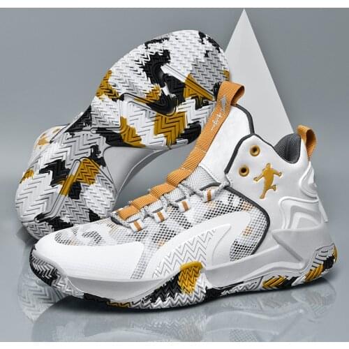 Basketball Shoes Men Sneakers Basket Shoes High Top Couple Basketball Sneakers Zapatillas Para Hombres Breathable Tennis Shoes