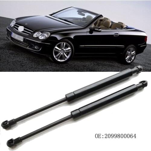 1 Set Rear Tailgate Boot Gas Struts Shock Struts Spring Lift Supports For Benz CLK CONVERTIBLE A209 2003-2010