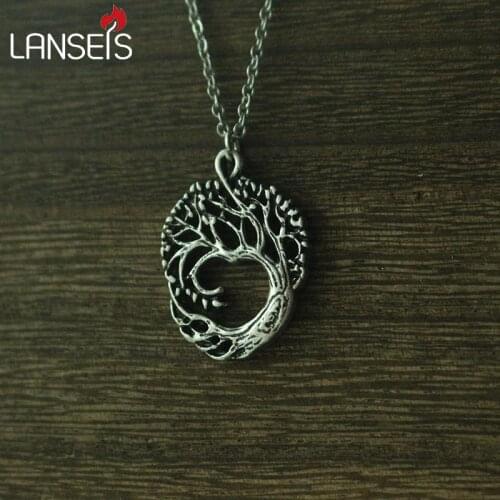 1pcs Fashion Most Popular Hot Tree Of Life Pendant Vintage Necklace Cute Tiny Tree jewelry
