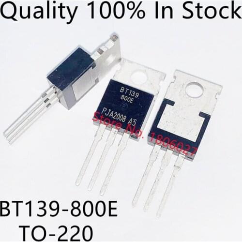 20pcs/Lot MOS tube BT139-800E TO-220 / S4020L / BTA16-600B / LM2576T-5.0V / RHRP15120 SCR