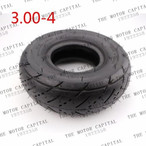 3.00-4 Tyre & Inner Tube fit Scooter tyre Mini ATV wheel tyre Off Road pattern Wheel Tires Electric Scoote