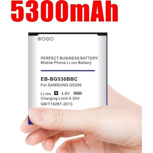 4580mAh EB-BG530BBC EB-BG530CBE Battery for Samsung G5306 J3 2016 J5 2015 G5308W G530H G530FZ G530Y G5309W