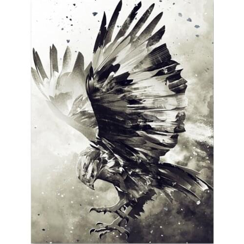 5D diy square/round Diamond Painting Animal lion wolf eagle Cross Stitch Diamond Embroidery kits Mosaic home Decor WG2011