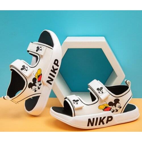 Childrens disney mickey mouse summer sandals for kids,fashion sports sandals for baby boys and girls Womens sandals