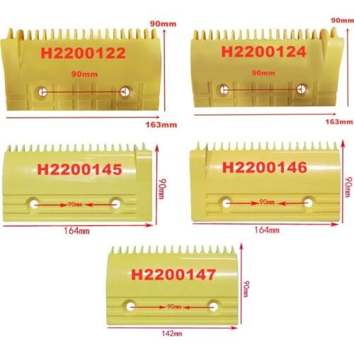 H2200122 H2200124 H2200145 H2200146 H2200147 Escalator Comb Use for Hitachi 1 Pack=5 Pieces